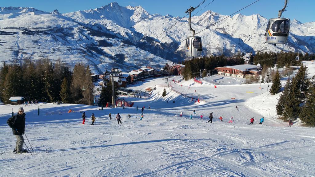 Studio Arc 1800 Skis Aux Pieds Les Arcs  Exterior foto